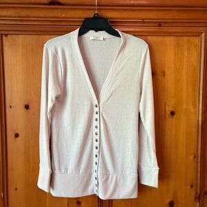 Zenana Outfitters Cream Cardigan Sweater (New without tags)